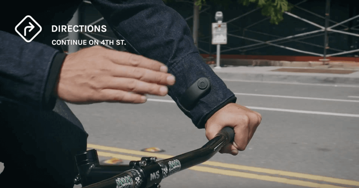 Cuff sensor – Google x Levis Commuter Jacket Cuff sensor - Google x Levis Commuter Jacket