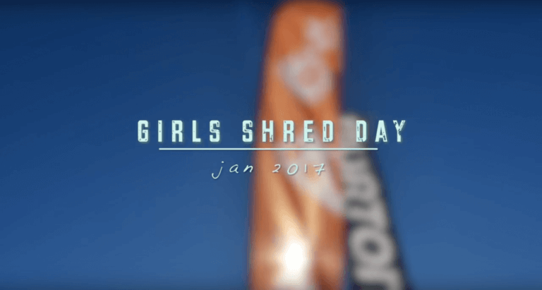 Onyx snowboarding girls shred day avoriaz jan 2016